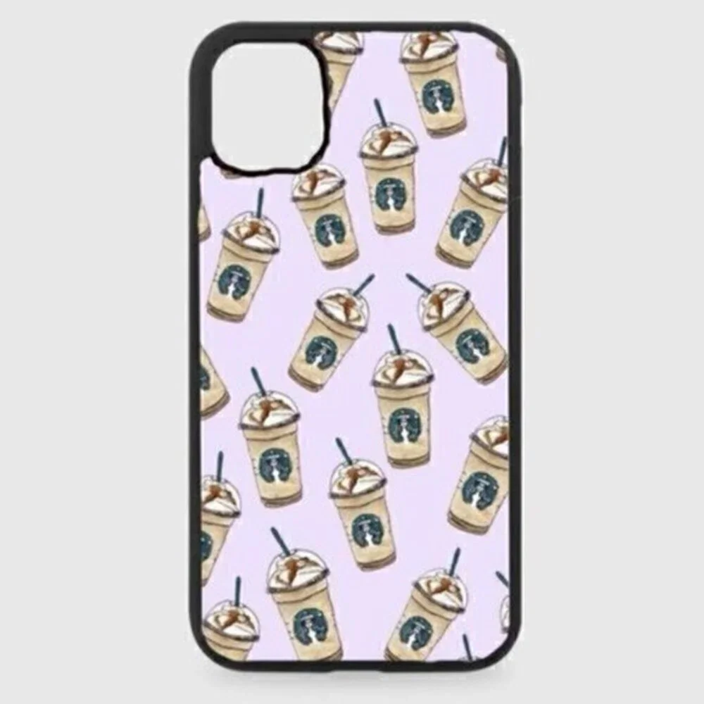 PURPLE Starbucks Coffee Phone Case